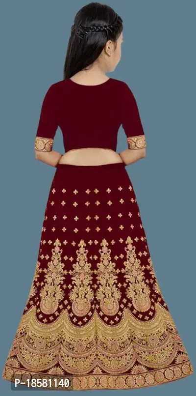 Kids Lehenga Choli Duptta set-thumb2