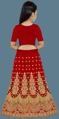 Kids Lehenga Choli Duptta set-thumb1