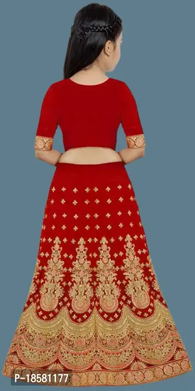 Kids Lehenga Choli Duptta set-thumb2