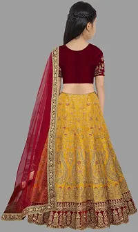 Kids Lehenga Choli Duptta set-thumb1