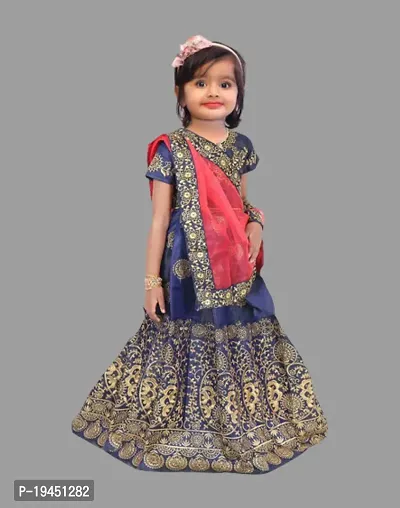 Indian Lehenga Choli Kids | Ghagra Choli Dress For Kids