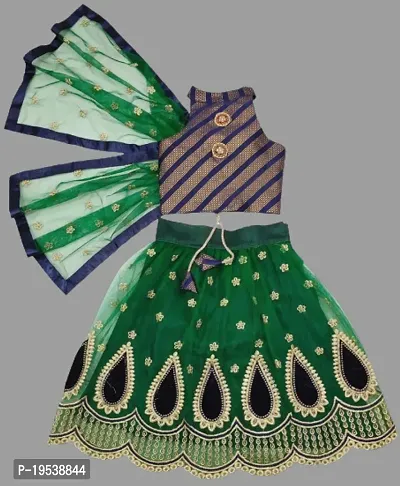 Kids Lehenga Choli Duptta set-thumb0