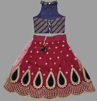 Kids Lehenga Choli Duptta set-thumb1