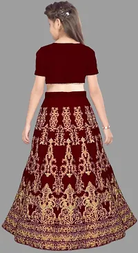 Kids Lehenga Choli Duptta set-thumb1