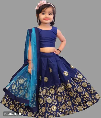 Kids Lehenga Choli Duptta set-thumb0