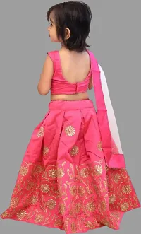 Kids Lehenga Choli Duptta set-thumb1