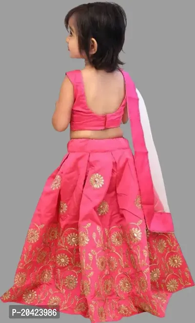 Kids Lehenga Choli Duptta set-thumb2