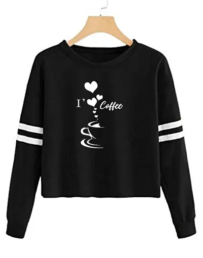 Trendy Regular Designer CUP 100% T-shirt for Women And Girls Pack of 1