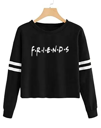 Stylish Designer FRIENDS 100% T-shirt for Women And Girls Pack of 1