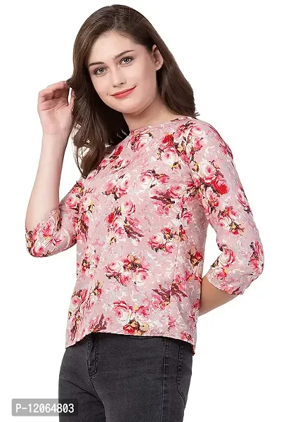 Women's Top (Pink-Rd-Rs-M_Pink _M)-thumb4