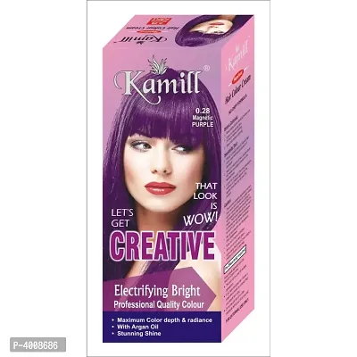 Magnetic Purple Professional Quality Hair Colour With The Argan Oil (50 gm + 50 gm)