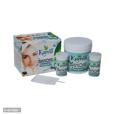 Kamill Diamond Instant Fairness Bleach Cream For Glowing Skin - 250 Gm (Pack Of 2)-thumb0