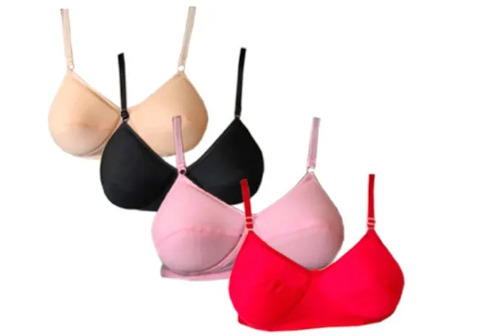 Stylish Hosiery Bra Set Pack of 4