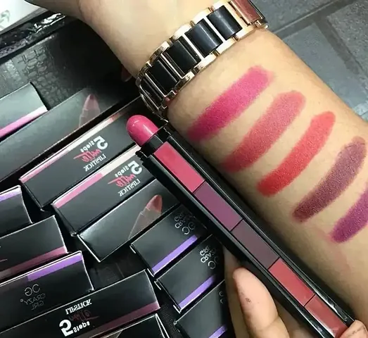 5 In 1 Lipstick Combo