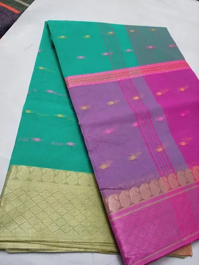 Beautiful Blend Saree With Blouse Piece