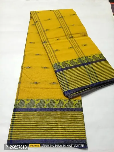 Classic Cotton Saree without Blouse piece-thumb0