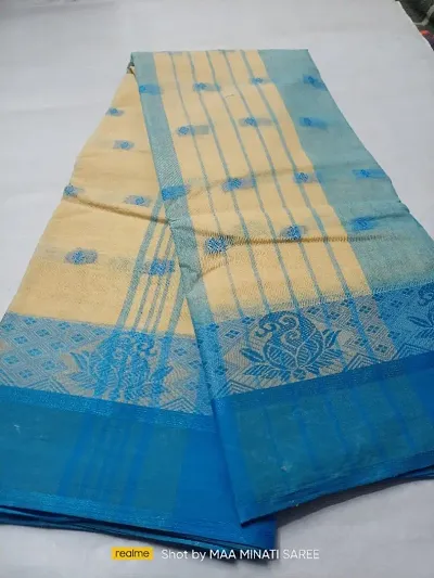 Must Have Cotton Blend Saree with Blouse piece 