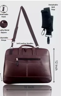 Classy Solid Office Bags for Men-thumb3