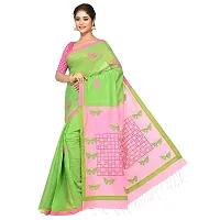 Aishani Collection Applique Boutique Saree with Bp (green)-thumb2