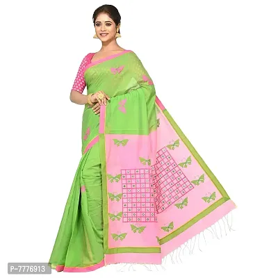Aishani Collection Applique Boutique Saree with Bp (green)-thumb3