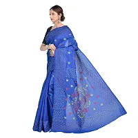 Aishani Collection Women's Woven Assam Silk Saree With Blouse Piece (Aishani Collection Kolkata 700099_Blue)-thumb2