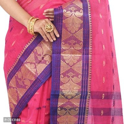 Pure Cotton Taant Womens Saree-thumb4