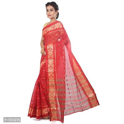 Pure Cotton Taant Womens Saree-thumb3