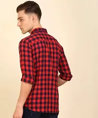 singularity Squared Check Yarn Dyed Shirts for Men-thumb1