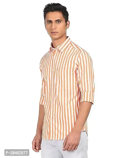 singularity All Over Stripped Casual Shirt for Men-thumb2