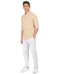 singularity All Over Stripped Casual Shirt for Men-thumb2