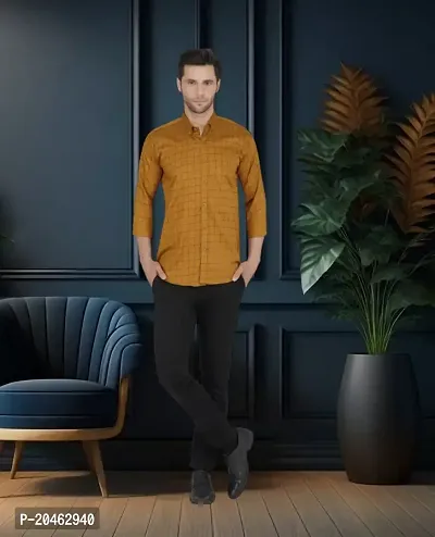 singularity Checkered Shirt for Men-thumb0