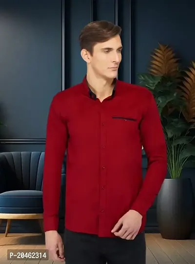 Singularity Plain/Solid Trendy Shirt for Men/Boys-thumb2