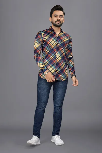 Must Have Polyester Blend Long Sleeves Casual Shirt 