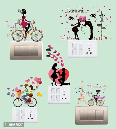 Global Graphics StudioBicycle Wall Switch Switchboard Sticker & Wall Sticker