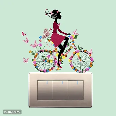 Global Graphics StudioBicycle Wall Switch Switchboard Sticker & Wall Sticker-thumb3