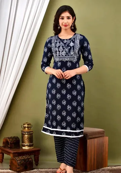 Stylish Kurta Bottom Set For Women