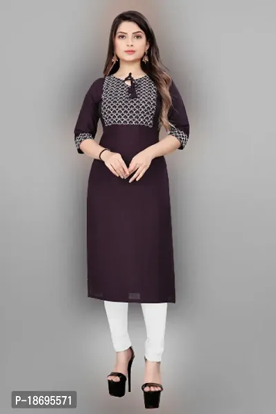 straight kurti for women