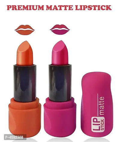 Women Premium Matte Lipstick Pack Of 2