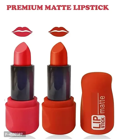 Women Premium Matte Lipstick Pack Of 2