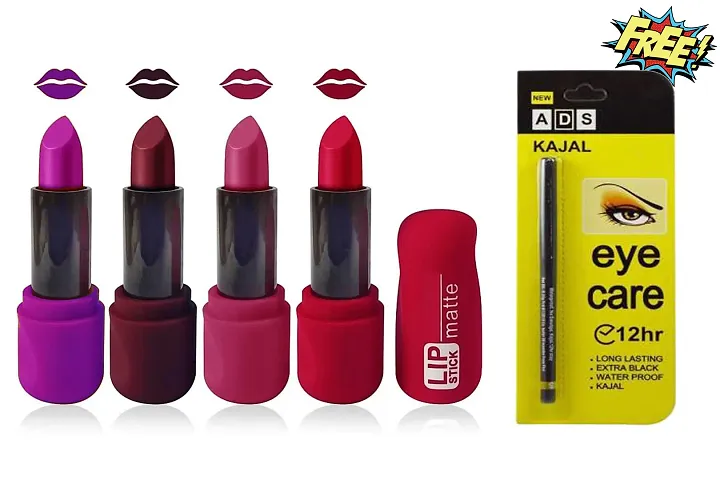 Best Combo , Lipstick & Eye Kajal,At Best Prices