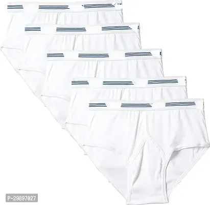 Stylish Cotton Solid Brief for Men, Pack of 5