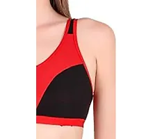 Latest Cotton Blend Sports Bra (Pack of 3)-thumb3