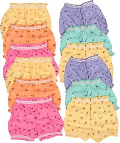 Atipriya Unisex Baby Briefs (Pack of 12) (Ati-12largebloomer_Multicolour_18 months-24 months)