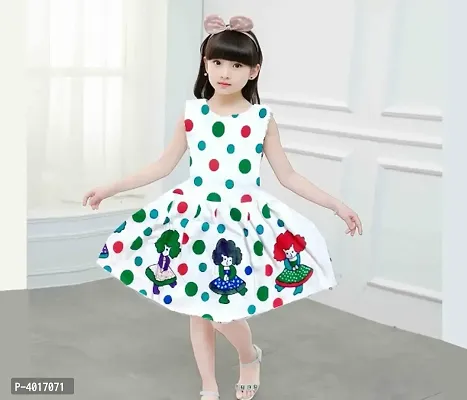 Multicolor Cotton Printed Dress