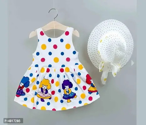 Girl's Trendy Summer Frock (Hat Not Included)