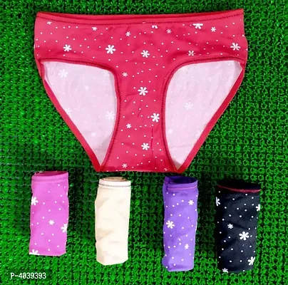 Girl's Imported Premium Brief Pack Of 5