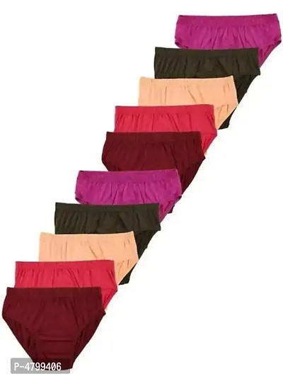 Women panty pack of 10