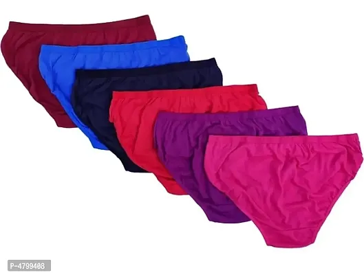 Women panty pack of 6
