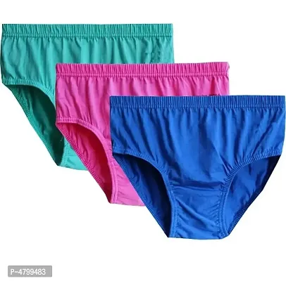 Women Trendy Solid Brief Pack Of 3