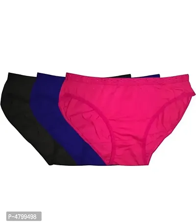 Women Trendy cotton panty Pack Of 3